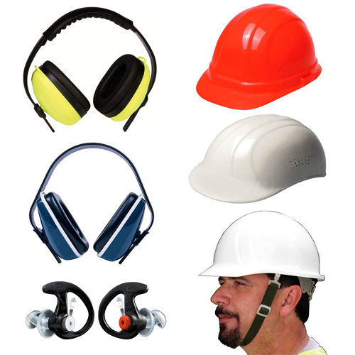 Hard Hats & Hearing Protection