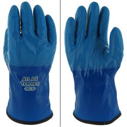 Waterproof PVC Work Glove Fishing Long Sleeve Rubber Gloves PPE Gloves 