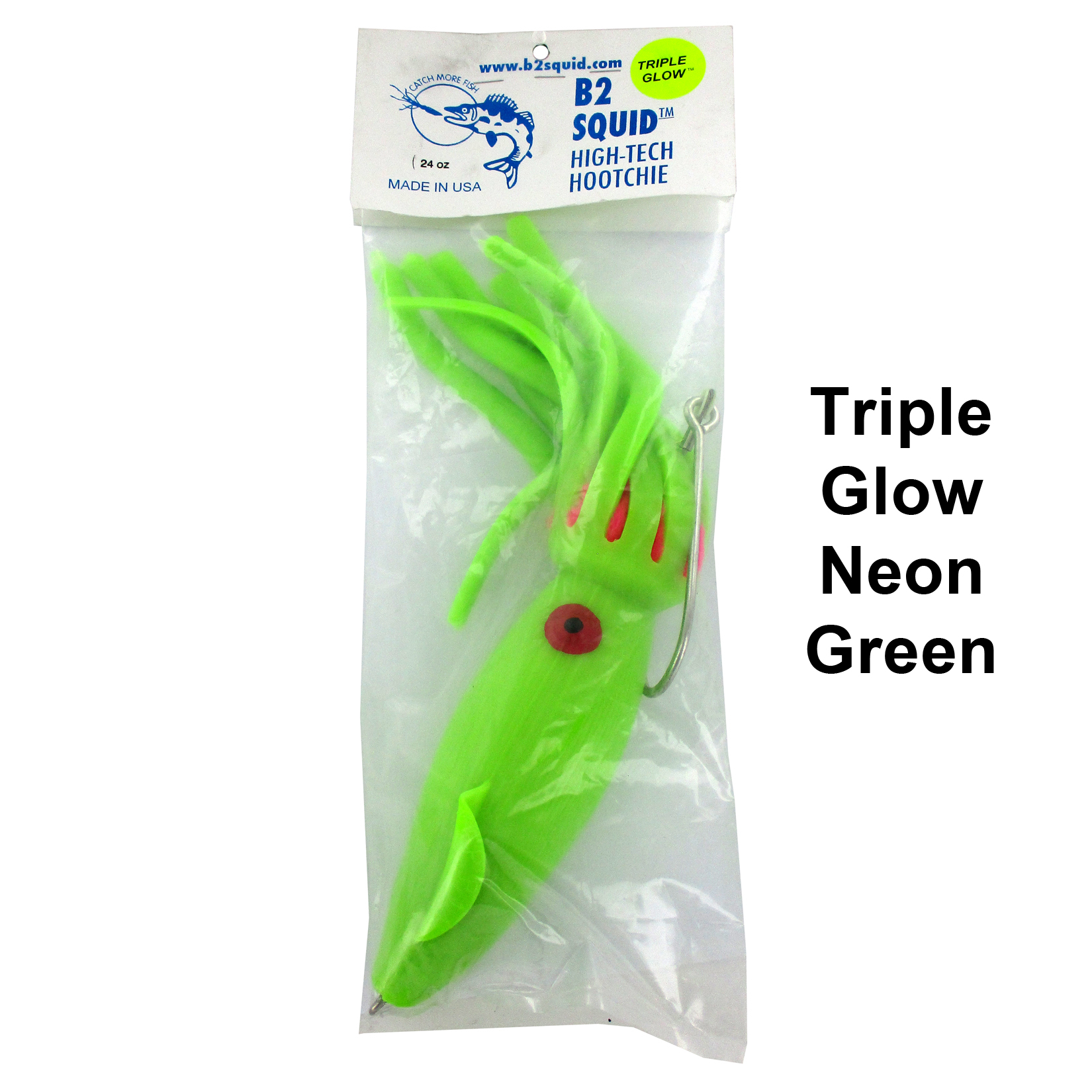 10pk Original B-2 Squids Fishing Lures – B2 Squid Bodies For Fluke, Sea Bass, Striper