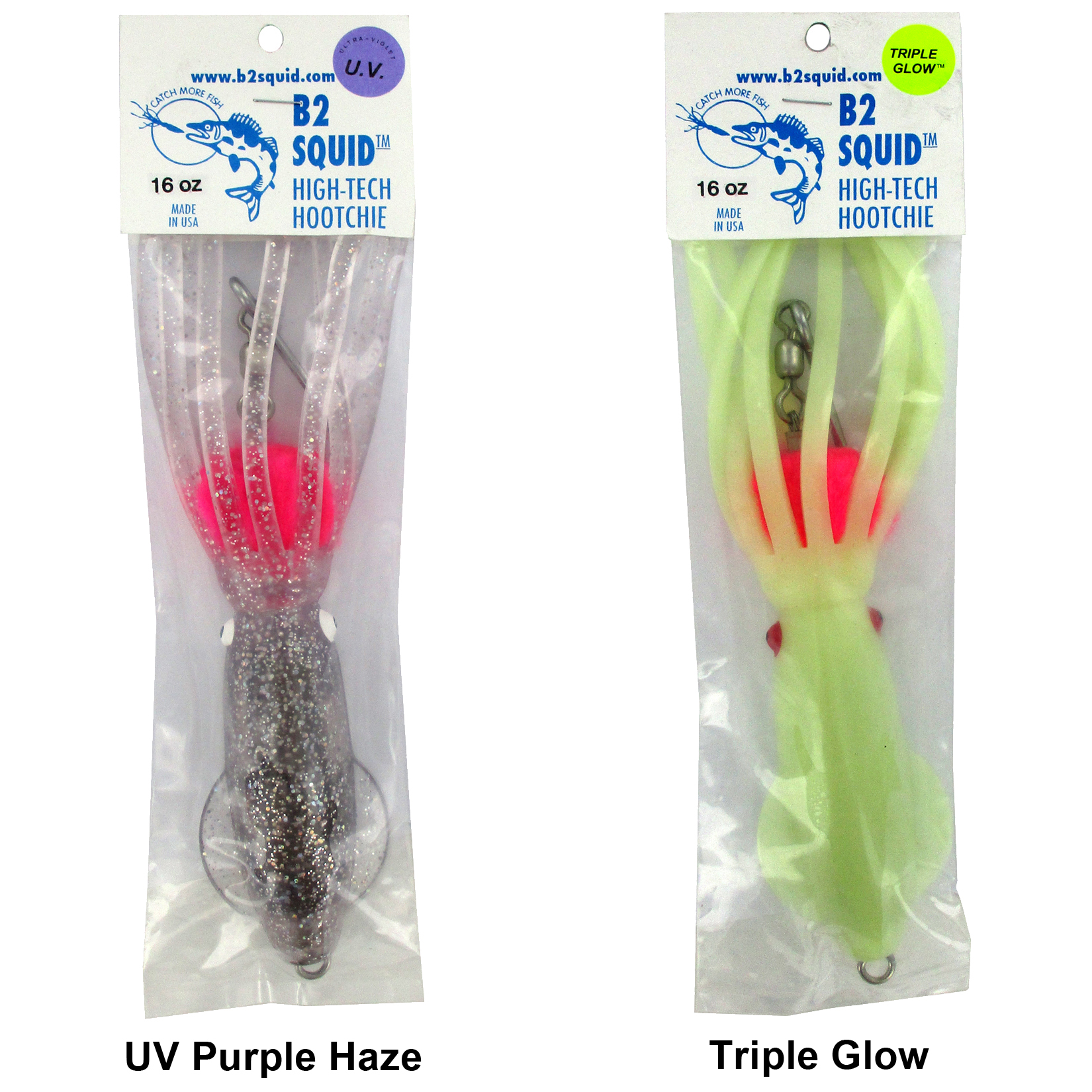 B2 Squid lure 9 inch, 16 oz. Seattle Marine