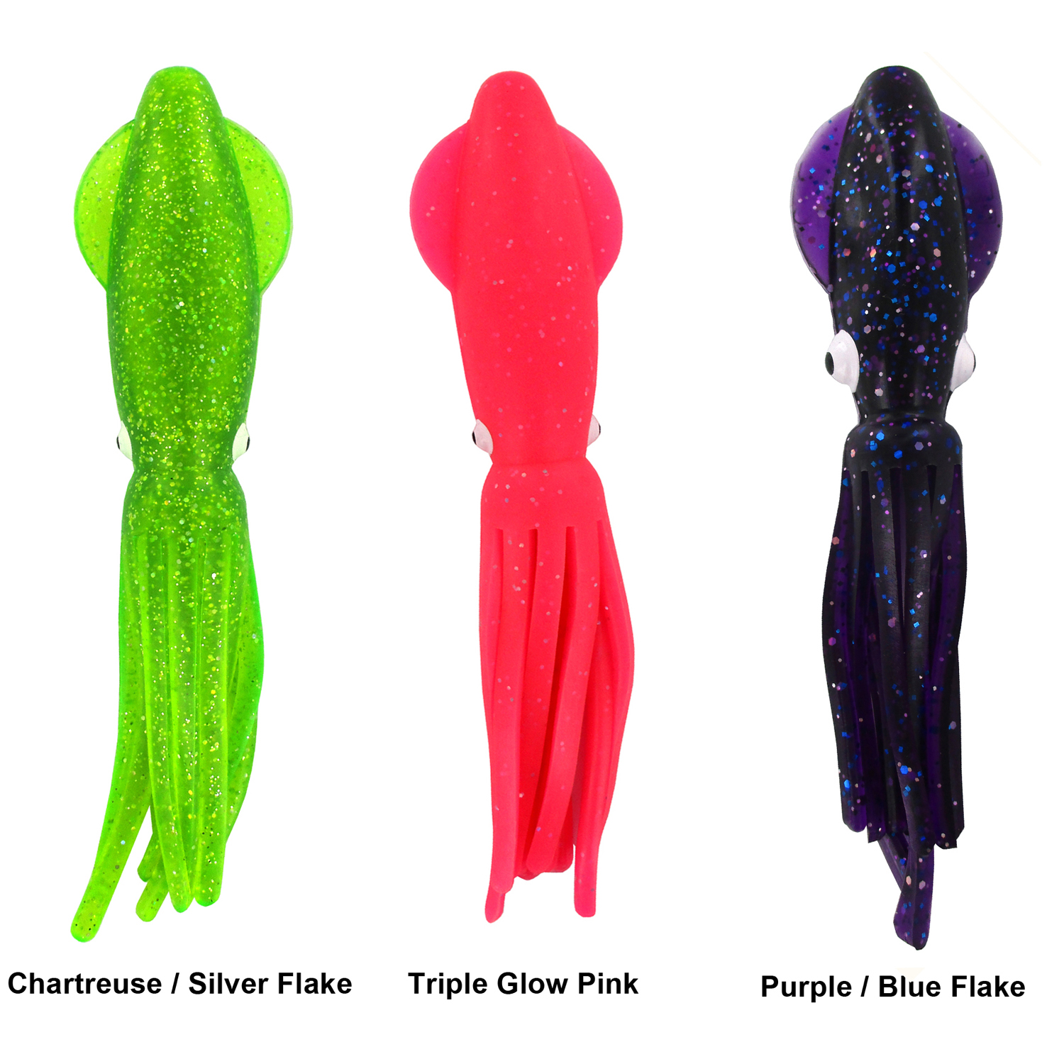 B2 Squid lure 9 inch, unrigged / bulk Seattle Marine