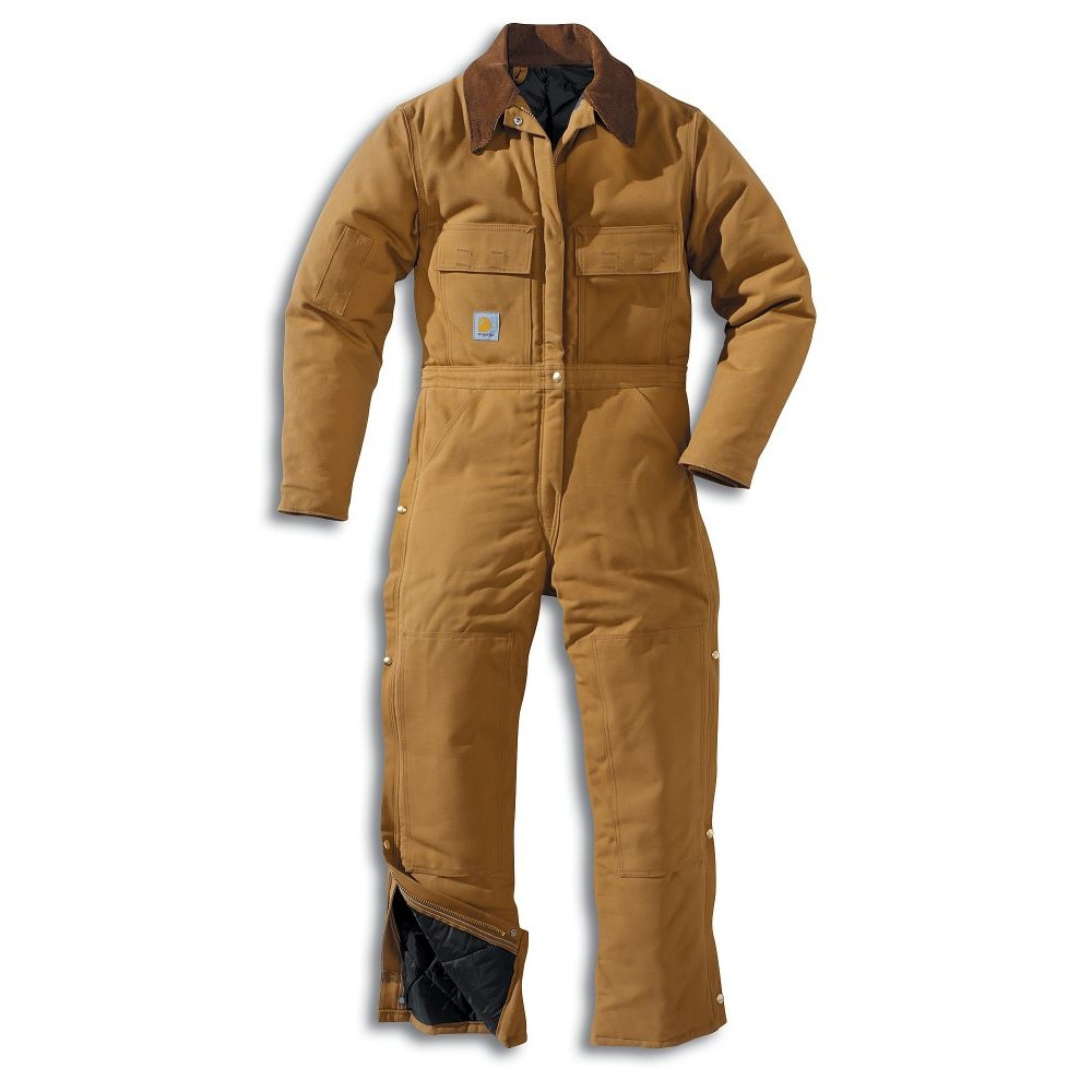 Arctic-weight lined coveralls | Seattle Marine