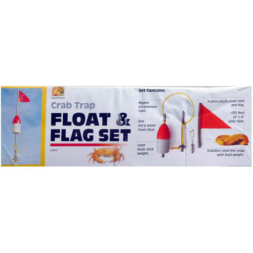 Danielson Crab Float And Flag Set
