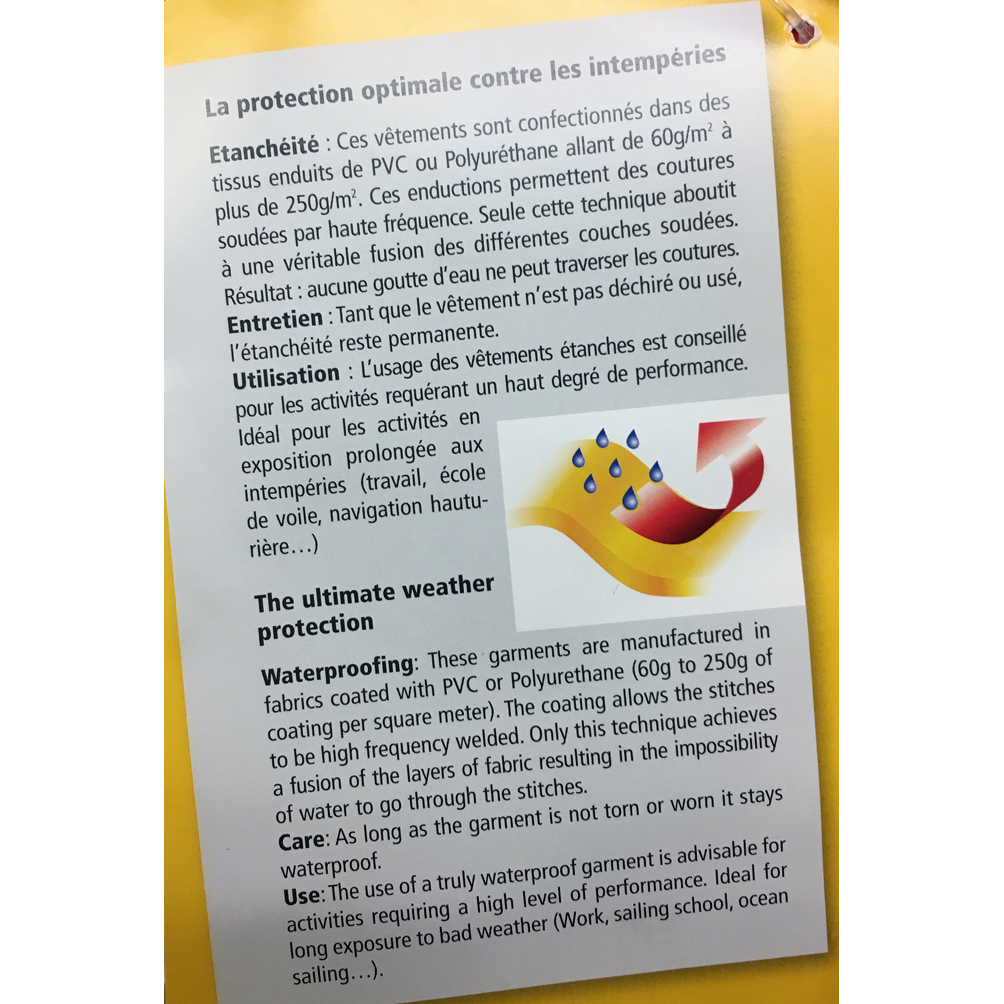 North Sea bib trousers