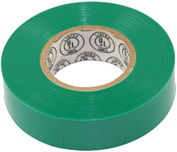Green x 60 ft Vinyl Electrical Tape Intertape 85827 12 Pack .75 in 