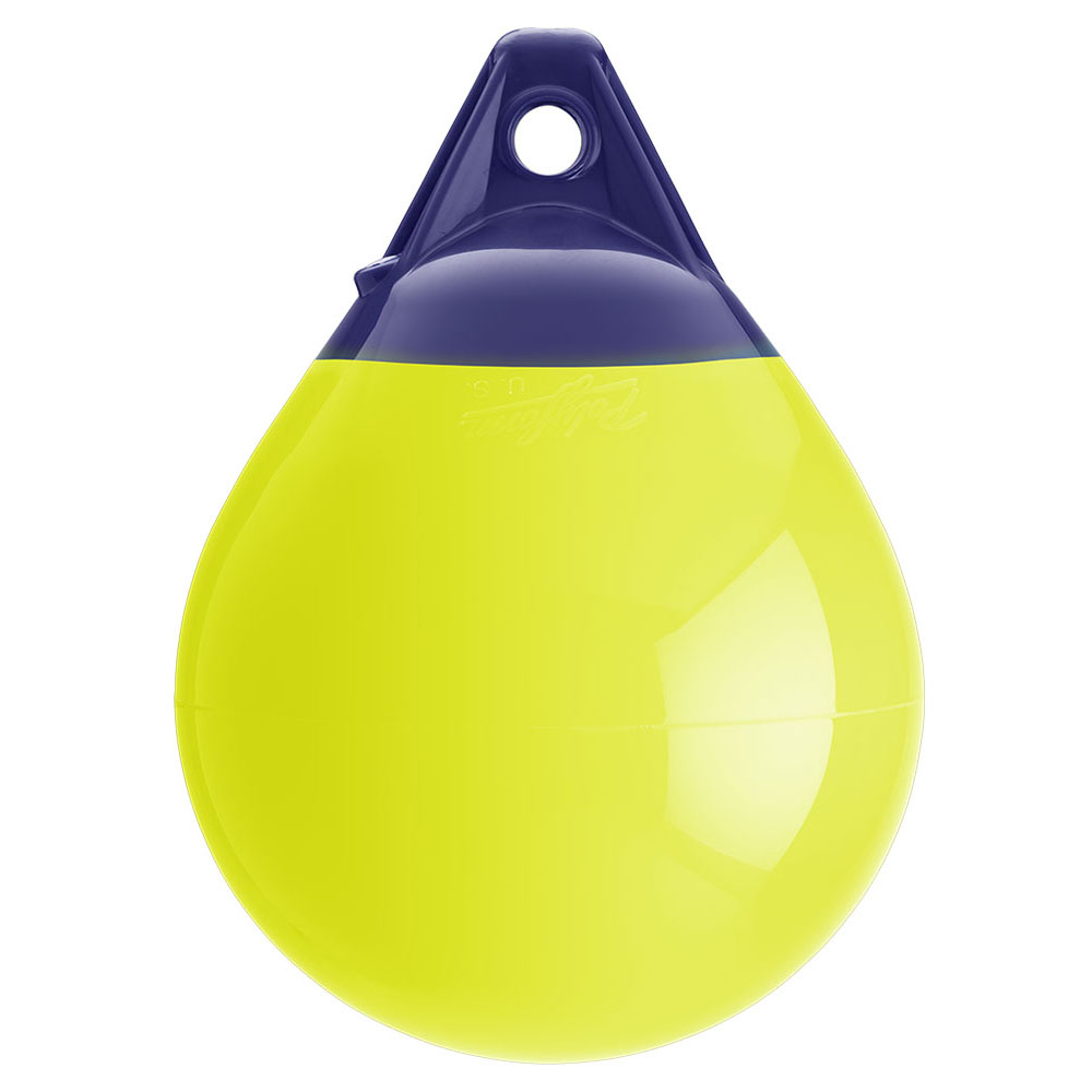 Polyform A1 buoy, Saturn yellow Seattle Marine