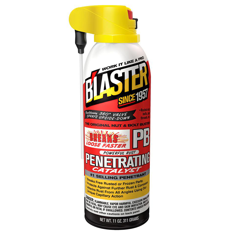 PB Blaster Penetrating Oil – 11oz Spray (Pack Of 12) For Rusted Seized Bolts, Lubricant